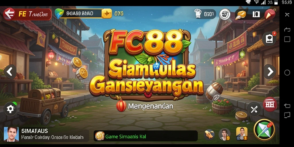 Tampilan gameplay FC888 yang mendalam dan penuh warna.