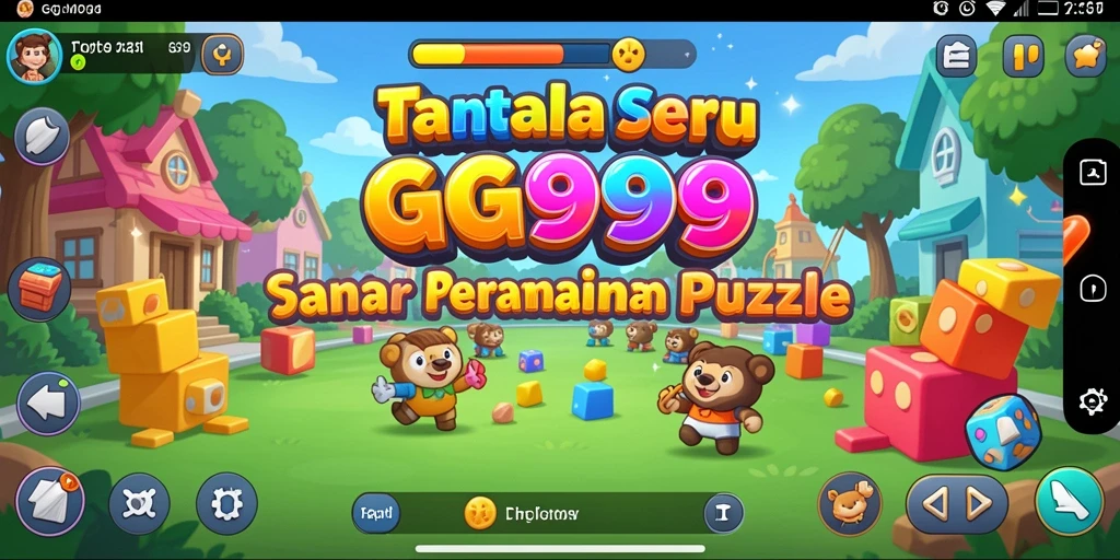 Tampilan menarik dari gameplay GG999 yang seru dan menantang.