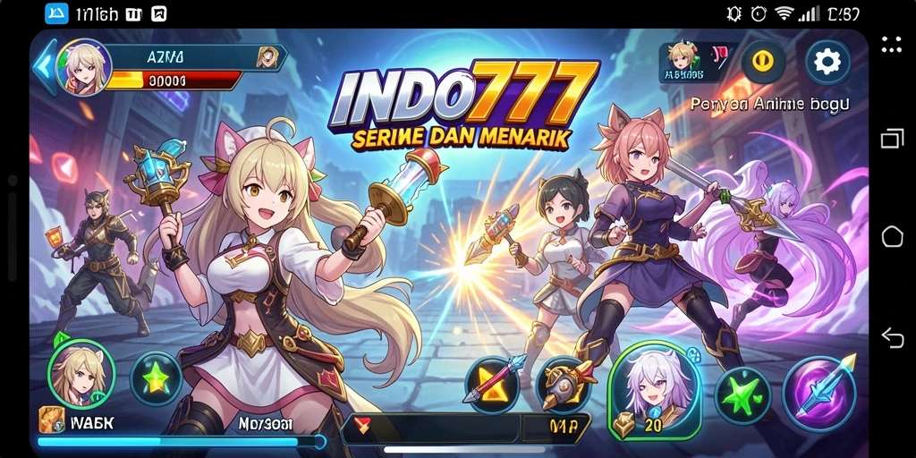 Tampilan gameplay yang mengesankan dari INDO777.