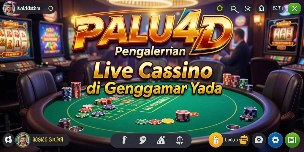 Tampilan gameplay Live Casino yang mengesankan dan interaktif.