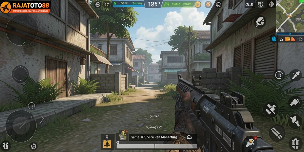 Tangkapan layar gameplay TPS yang seru di RAJATOTO88.